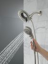 DELTA Universal Showering Components In2ition 5-Setting Two-In-One Shower — Lumicoat® Stainless