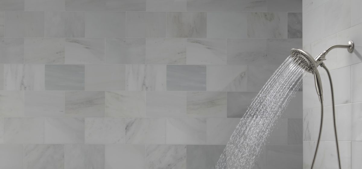 DELTA Universal Showering Components In2ition 5-Setting Two-In-One Shower — Lumicoat® Stainless