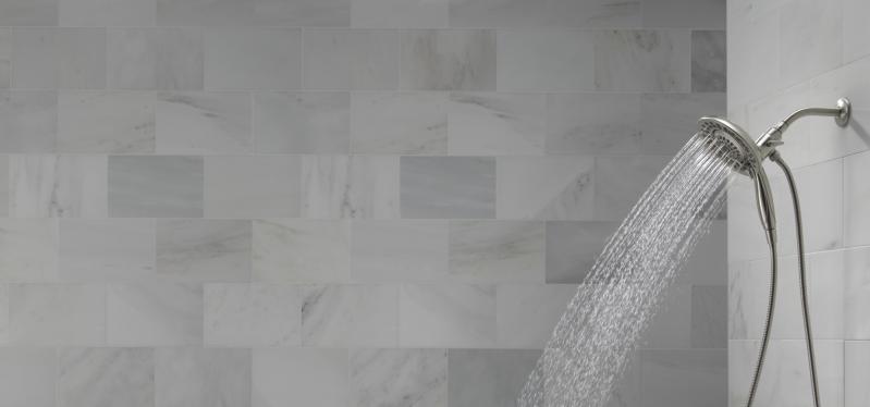 DELTA Universal Showering Components In2ition 5-Setting Two-In-One Shower — Lumicoat® Stainless