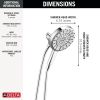 DELTA Universal Showering Components 5-Setting In2ition with ProClean — Chrome