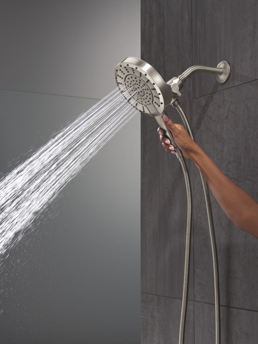 DELTA Universal Showering Components 5-Setting In2ition with ProClean — Stainless