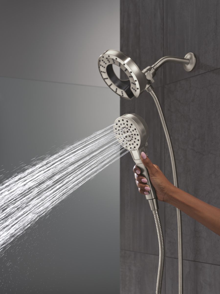 DELTA Universal Showering Components 5-Setting In2ition with ProClean — Stainless