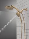 DELTA Universal Showering Components PivotPro 3-in-1 Combination Shower — Lumicoat® Champagne Bronze