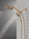DELTA Universal Showering Components PivotPro 3-in-1 Combination Shower — Lumicoat® Champagne Bronze