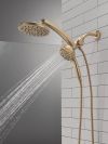 DELTA Universal Showering Components PivotPro 3-in-1 Combination Shower — Lumicoat® Champagne Bronze