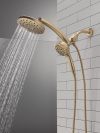 DELTA Universal Showering Components PivotPro 3-in-1 Combination Shower — Lumicoat® Champagne Bronze
