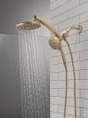 DELTA Universal Showering Components PivotPro 3-in-1 Combination Shower — Lumicoat® Champagne Bronze
