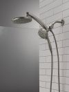 DELTA Universal Showering Components PivotPro 3-in-1 Combination Shower — Lumicoat® Black Stainless