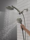 DELTA Universal Showering Components PivotPro 3-in-1 Combination Shower — Lumicoat® Black Stainless