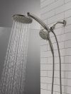 DELTA Universal Showering Components PivotPro 3-in-1 Combination Shower — Lumicoat® Black Stainless
