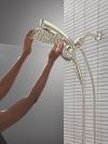 DELTA Universal Showering Components PivotPro 3-in-1 Combination Shower — Lumicoat® Polished Nickel