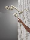 DELTA Universal Showering Components PivotPro 3-in-1 Combination Shower — Lumicoat® Polished Nickel