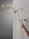 DELTA Universal Showering Components PivotPro 3-in-1 Combination Shower — Lumicoat® Polished Nickel