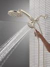 DELTA Universal Showering Components PivotPro 3-in-1 Combination Shower — Lumicoat® Polished Nickel