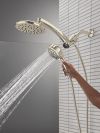 DELTA Universal Showering Components PivotPro 3-in-1 Combination Shower — Lumicoat® Polished Nickel