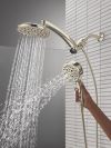 DELTA Universal Showering Components PivotPro 3-in-1 Combination Shower — Lumicoat® Polished Nickel