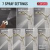 DELTA Universal Showering Components PivotPro 3-in-1 Combination Shower — Lumicoat® Polished Nickel