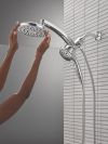 DELTA Universal Showering Components PivotPro 3-in-1 Combination Shower — Lumicoat® Chrome