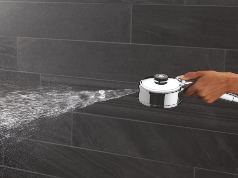 DELTA Universal Showering Components PivotPro 3-in-1 Combination Shower — Lumicoat® Chrome