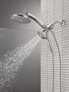 DELTA Universal Showering Components PivotPro 3-in-1 Combination Shower — Lumicoat® Chrome