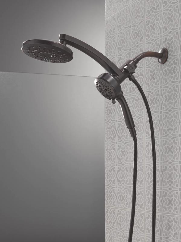 DELTA Universal Showering Components PivotPro 3-in-1 Combination Shower — Venetian Bronze
