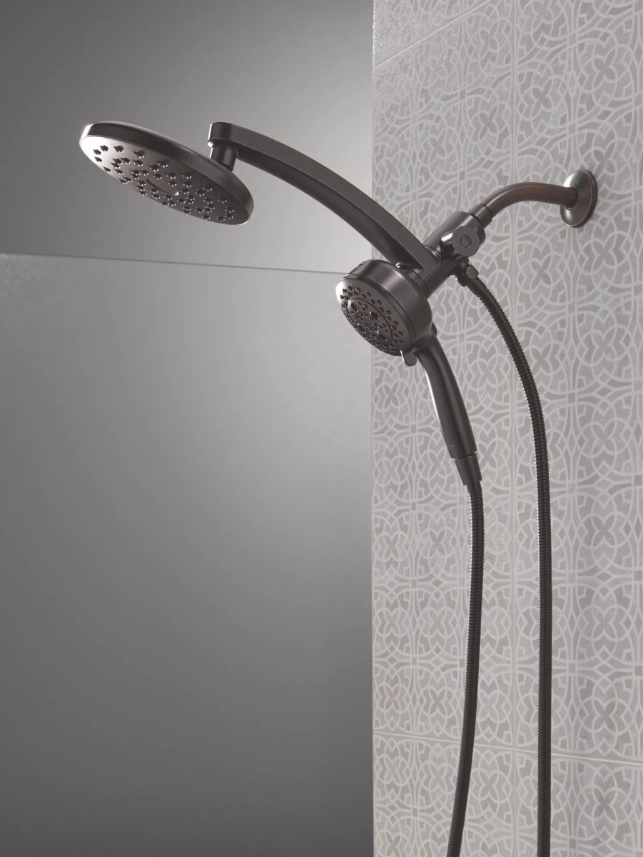 DELTA Universal Showering Components PivotPro 3-in-1 Combination Shower — Venetian Bronze