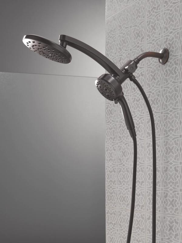 DELTA Universal Showering Components PivotPro 3-in-1 Combination Shower — Venetian Bronze