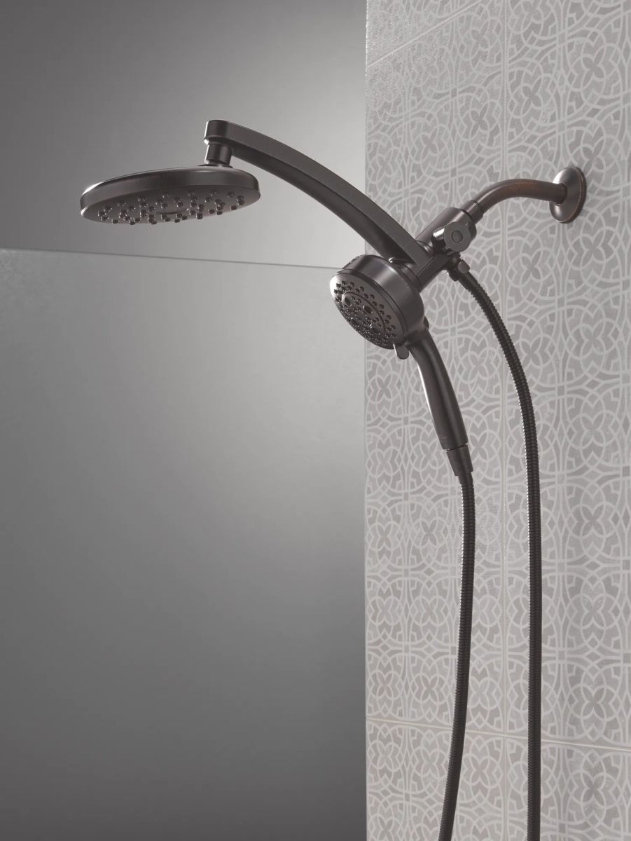 DELTA Universal Showering Components PivotPro 3-in-1 Combination Shower — Venetian Bronze