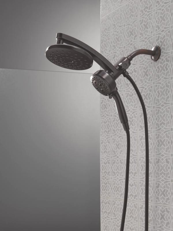 DELTA Universal Showering Components PivotPro 3-in-1 Combination Shower — Venetian Bronze