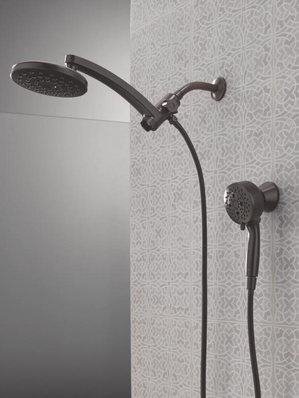 DELTA Universal Showering Components PivotPro 3-in-1 Combination Shower — Venetian Bronze
