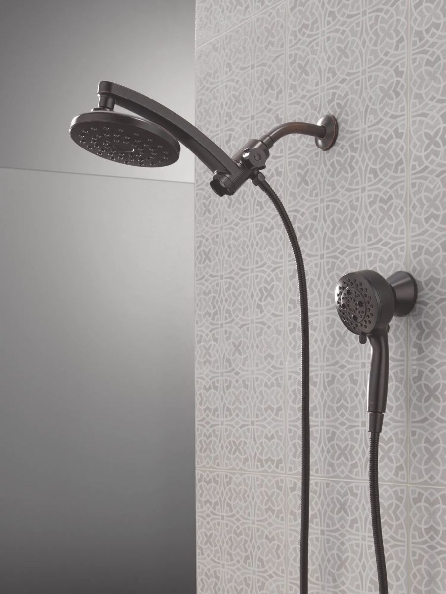 DELTA Universal Showering Components PivotPro 3-in-1 Combination Shower — Venetian Bronze