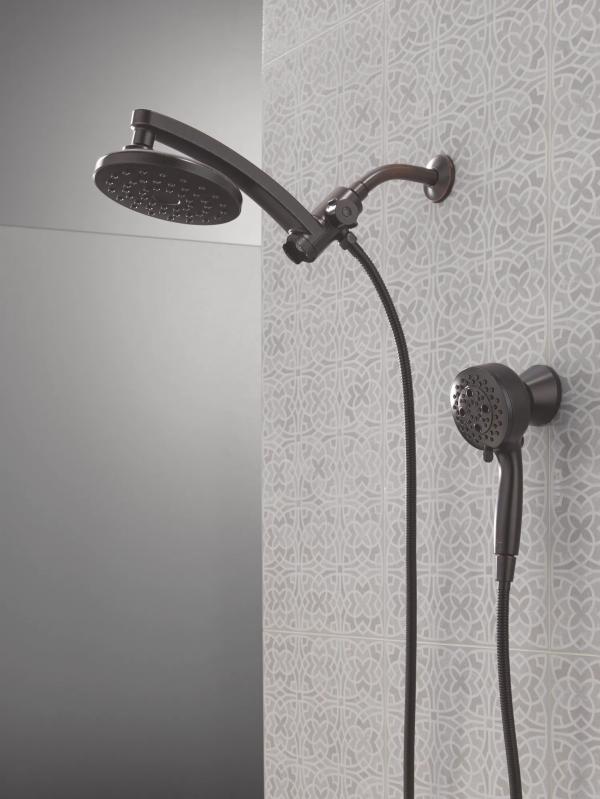 DELTA Universal Showering Components PivotPro 3-in-1 Combination Shower — Venetian Bronze