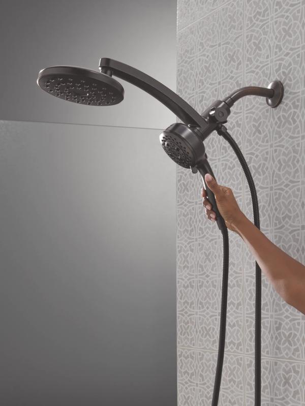 DELTA Universal Showering Components PivotPro 3-in-1 Combination Shower — Venetian Bronze
