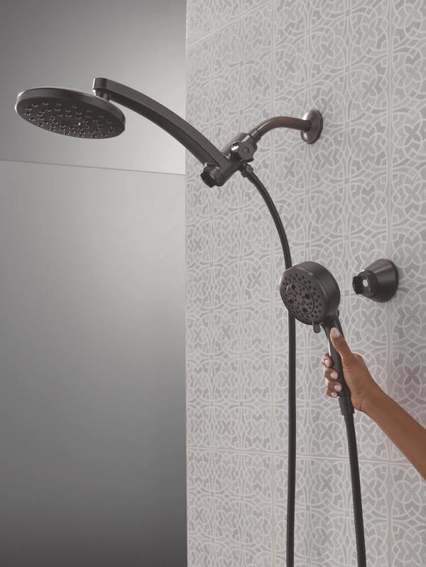 DELTA Universal Showering Components PivotPro 3-in-1 Combination Shower — Venetian Bronze