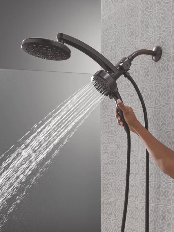 DELTA Universal Showering Components PivotPro 3-in-1 Combination Shower — Venetian Bronze