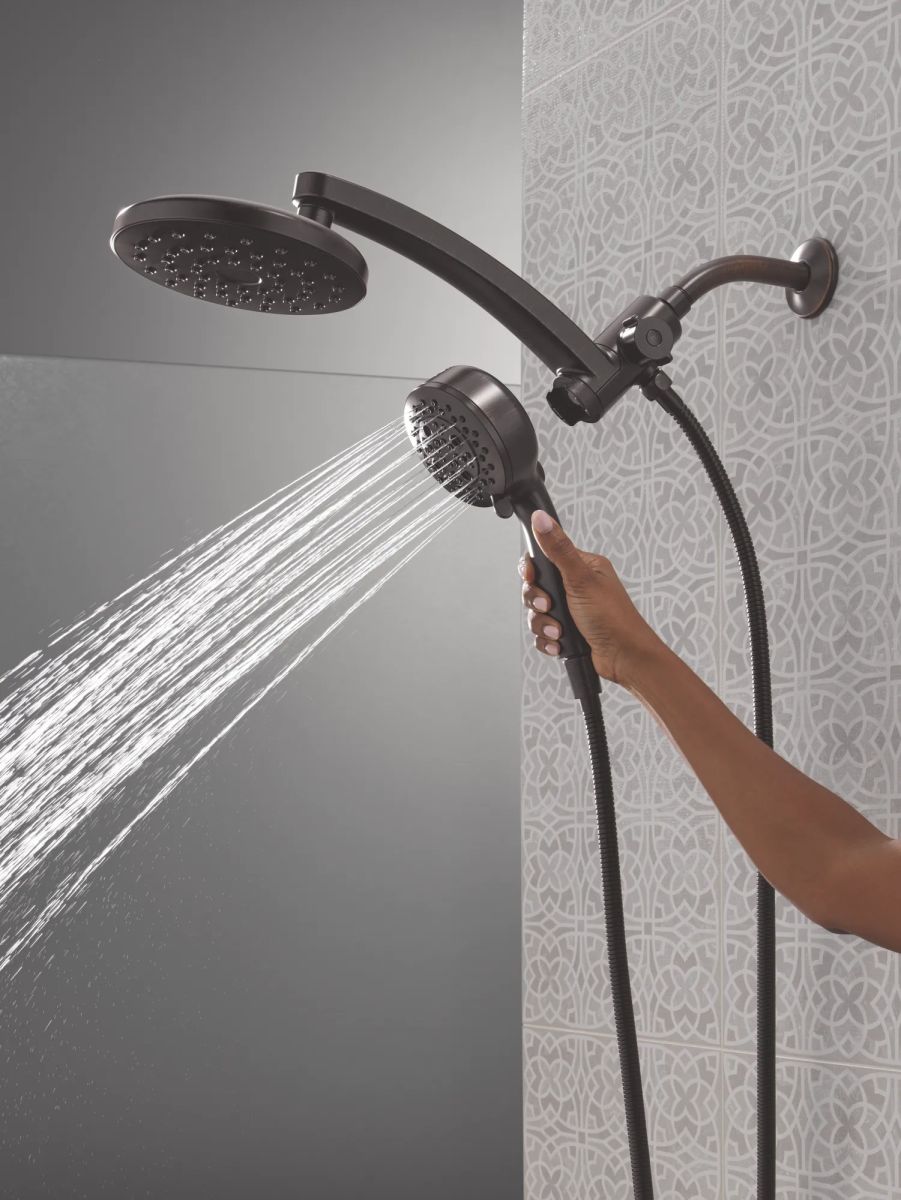 DELTA Universal Showering Components PivotPro 3-in-1 Combination Shower — Venetian Bronze