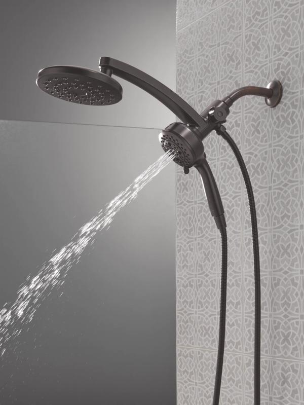 DELTA Universal Showering Components PivotPro 3-in-1 Combination Shower — Venetian Bronze