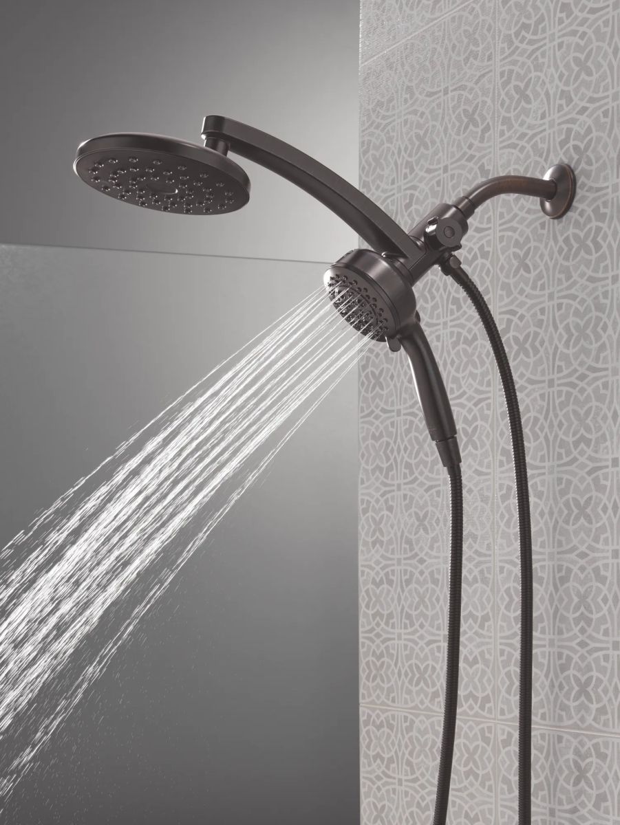 DELTA Universal Showering Components PivotPro 3-in-1 Combination Shower — Venetian Bronze