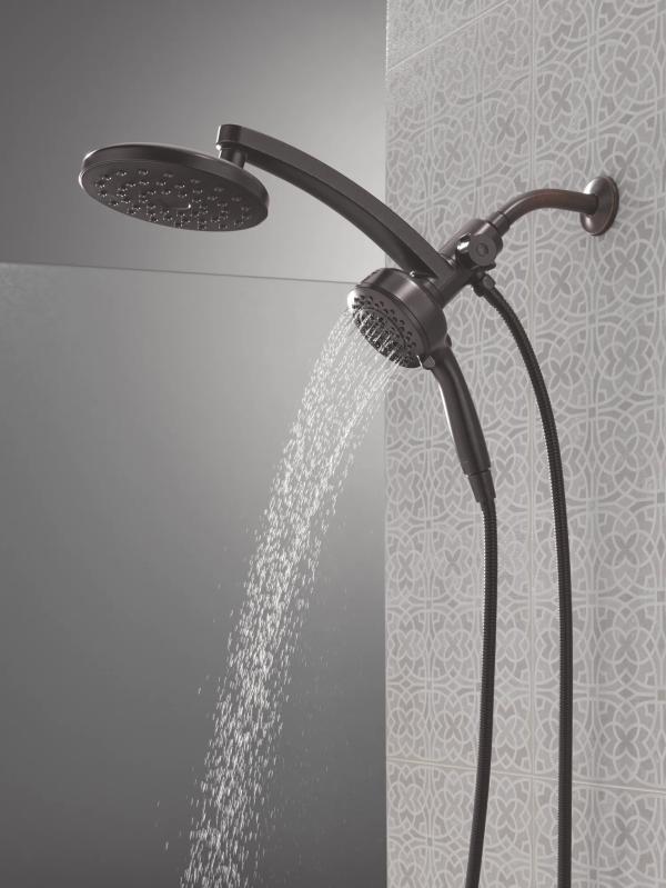 DELTA Universal Showering Components PivotPro 3-in-1 Combination Shower — Venetian Bronze