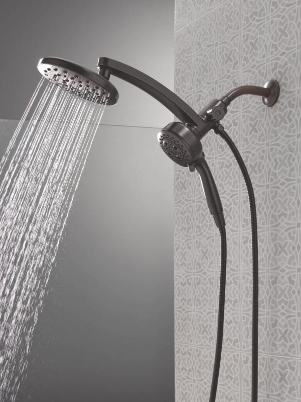 DELTA Universal Showering Components PivotPro 3-in-1 Combination Shower — Venetian Bronze