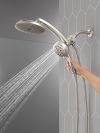 DELTA Universal Showering Components PivotPro 3-in-1 Combination Shower — Lumicoat® Stainless
