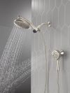 DELTA Universal Showering Components PivotPro 3-in-1 Combination Shower — Lumicoat® Stainless