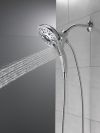DELTA Universal Showering Components In2ition H2OKINETIC 5-Setting Two-in-One Shower — Chrome