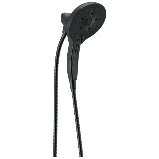 DELTA Universal Showering Components In2ition H2OKINETIC 5-Setting Two-in-One Shower — Matte Black
