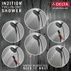 DELTA Universal Showering Components In2ition H2OKINETIC 5-Setting Two-in-One Shower — Matte Black