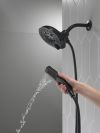 DELTA Universal Showering Components In2ition H2OKINETIC 5-Setting Two-in-One Shower — Matte Black