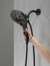 DELTA Universal Showering Components In2ition H2OKINETIC 5-Setting Two-in-One Shower — Matte Black
