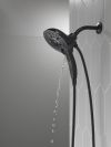 DELTA Universal Showering Components In2ition H2OKINETIC 5-Setting Two-in-One Shower — Matte Black