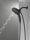 DELTA Universal Showering Components In2ition H2OKINETIC 5-Setting Two-in-One Shower — Matte Black