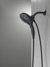 DELTA Universal Showering Components In2ition H2OKINETIC 5-Setting Two-in-One Shower — Matte Black